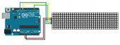 MAX7219 4lü Dot Matrix Modül 64 Nokta Led Ekran 5V 8x8 Matris 5 Pin Kontrol Ortak Katot - 8