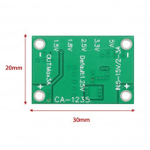 5-16V 3A Voltaj Düşürücü Modül CA-1235 DC DC Çevirici Ayarlanabilir Güç Kaynağı Step Down Power Modu - 4