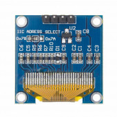 0.96 Inch Mavi Oled Lcd Modül 128x64 Pixel IIC I2C Seri 0.96 Ekran Gösterge SSD1306 3.3V 5V Matrix - 7
