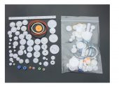 60 Parça Plastik Dişli Seti RC Çark Arduino - 2