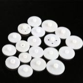 60 Parça Plastik Dişli Seti RC Çark Arduino - 6