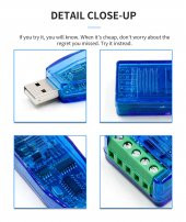 USB to RS485 Modül Kutulu Otomatik Yön Kontrol AFC thumbnail 6