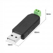 Usb To Rs485 Seri Haberleşme Modülü Max485 485 Dönüştürücü - 8