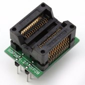 SOP28 SO28 to DIP28 Yaylı Adaptör Soket Eeprom Flash Programlayıcı Entegre Kolay Programlama Aparatı - 3