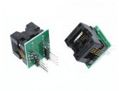 2 li SOP8 SO8 to DIP8 Adaptör Soket - 2