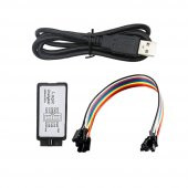 Usb Lojik Analizör - 24Mhz 8 Kanal - Spı I2C Uart Can Dmx512 Profesyonel Data İnceleme Debug Aracı - 1