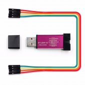 St-Link V2 Mini Klon Metal Kutulu Stm32 Arm Jtag Programlayıcı - 3