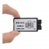 Usb Lojik Analizör - 24Mhz 8 Kanal - Spı I2C Uart Can Dmx512 Profesyonel Data İnceleme Debug Aracı - 5