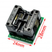 200 Mil Soıc8 Sop8 So8 To Dıp8 Yaylı Adaptör Soket Eeprom Programlayıcı - 1