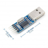PL2303 USB to RS232 TTL UART Çevirici Modül Seri Port Haberleşme Mcu Uydu Alıcı Dvd GSM Telefon - 1