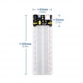 Breadboard Mb-102 830 Hücre Mb102 Büyük Boy Bread Board Proto thumbnail 8