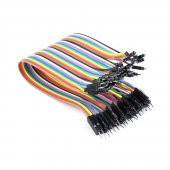 20cm 40 Pin Erkek Erkek Dupont Kablo - 1