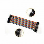 20cm 40 Pin Erkek Erkek Dupont Kablo - 4