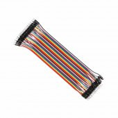 20cm 40 Pin Erkek Erkek Dupont Kablo - 5