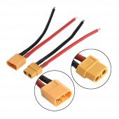 XT60 Kablo Çifti 10cm-LiPo Pil Batarya Bağlantı Kablosu thumbnail 3