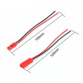 Jst Kablo Erkek Dişi Çift 10Cm 100Mm Model Uçak Helikopter Robot thumbnail 7
