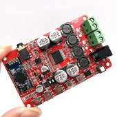 TDA7492P 2x25W Bluetooth Alıcılı Ses Amfi Kırmızı - 5