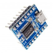 JQ6500 Mp3 Modülü-16Mbit Mini Ses Mp3 WMV 5 TuşluKontrol Microusb - 7