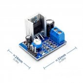 Tda2030A Amfi Modül Ses Yükseltici 6V 12V 18W Müzik Ses Mono - 7