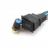 20A 60V DC Motor Hız Kontrol Devresi Yön Kontrol Anahtarlı - 7
