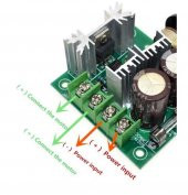 PWM DC Motor Hız Kontrol Devresi 12V-40V 10A DC Motor Sürücü - 7