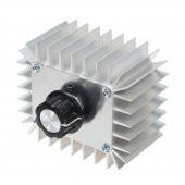 AC 220V 5000W Dimmer-Hız Kontrol Devresi-Voltaj Regülatörü-SCR Elektrikli Fırın Rezistans Su Isıtıcı thumbnail 1