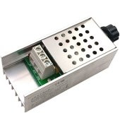 AC 220V 10000W Dimmer-Hız Kontrol Devresi-Voltaj Regülatörü-SCR Elektrikli Fırın Rezistans Su Isıtıcı - 5