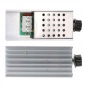 AC 220V 10000W Dimmer-Hız Kontrol Devresi-Voltaj Regülatörü-SCR Elektrikli Fırın Rezistans Su Isıtıcı - 7