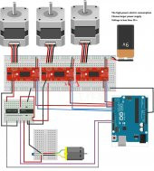 A3967 Step Motor Sürücü-30V-17 Pin Erkek header - 8