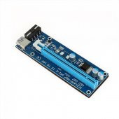PCI Express to PCIe Adaptör Set USB 3.0 Riser Kartı 1x to 16x Mining-Bitcoin-Crypto - 2