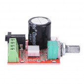 PAM8610 2x 10W Stereo Amplifikatör Modül  DC 6-15V Class D Amfi Devresi Ses Kontrol Potu thumbnail 6