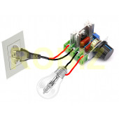 AC 220V 2000W Dimmer-Hız Kontrol Devresi-Voltaj Regülatörü-SCR Elektrikli Fırın Rezistans Su Isıtıcı thumbnail 7