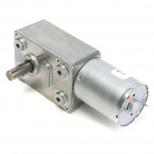 JGY370 DC 12V 60 Rpm Redüktörlü DC Motor 2 Yönde Dönme L Tip 1kg.cm Yüksek Tork Metal Dişli - 6
