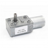 JGY370 DC 12V 10 Rpm Redüktörlü DC Motor 2 Yönde Dönme L Tip 15kg.cm Yüksek Tork Metal Dişli thumbnail 1