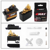 EMAX ES08MA II 12gr Analog Servo Motor Mini Metal Dişli 1.8kgcm Tork RC Uçak Drone Robot Kol - 8