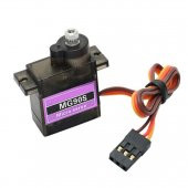 5V Mg90S Metal Dişli Servo Motor 180 Derece Dişli Kol Seti 2Kg/Cm thumbnail 3