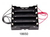 18650 Pil Yuvası 4lü Paralel - 1