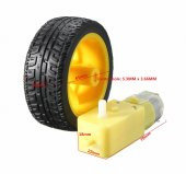 Robot Tekerlek Motoru TT Motor Redüktörlü Mecanum Uyumlu thumbnail 5