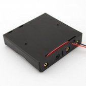 18650 4lü Pil Kutusu Seri 4 yuva 14.8V Seri Lityum Lion Batarya Yuvası Mobil Güç Kaynağı 15cm Kablo thumbnail 8