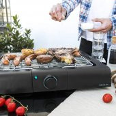 Cecotec büyük Masa Barbekü elektrikli PerfectSteak 4200 Yolu 2400 W, ızgara Paslanmaz Çelik - 1