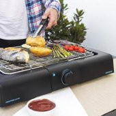 Cecotec büyük Masa Barbekü elektrikli PerfectSteak 4200 Yolu 2400 W, ızgara Paslanmaz Çelik - 3