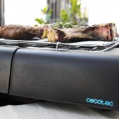 Cecotec büyük Masa Barbekü elektrikli PerfectSteak 4200 Yolu 2400 W, ızgara Paslanmaz Çelik - 4