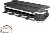 SUNTEC Raclette RAC-8151 Flex 8 metal/metal [8 kişi için, 2x ızgara plakası - 1