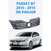 Volkswagen Passat B7 2010 - 2015 Ön Panjur Nikelajlı - 3AA853651 - 1