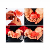 Kalp Şeklinde Sihirli Jel El Isıtıcı Cep Sobası - 5