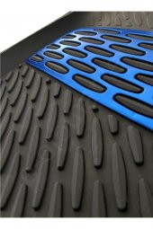 Safir Tüm Araçlara Uyumlu Derin Havuzlu Paspas 5 Parça MAVİ - 1