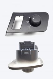 Volkswagen Caddy 2004 - 2015 Touran 2011 - 2015 Ayna Ayar Düğmesi - 1T1959565K - 1