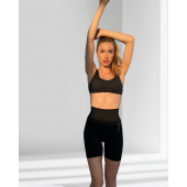 Fitinsane Seamless Toparlayıcı Siyah Kısa Spor Tayt - 3
