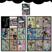 Kpop Dünyasi BTS  Deco Kit  Fotokart Seti - 2