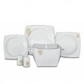 KORKMAZ A8456 BONE SEL.60 P YEMEK TAKIMI (KARE) - 1